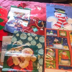 Bundle of Christmas Gift Bags